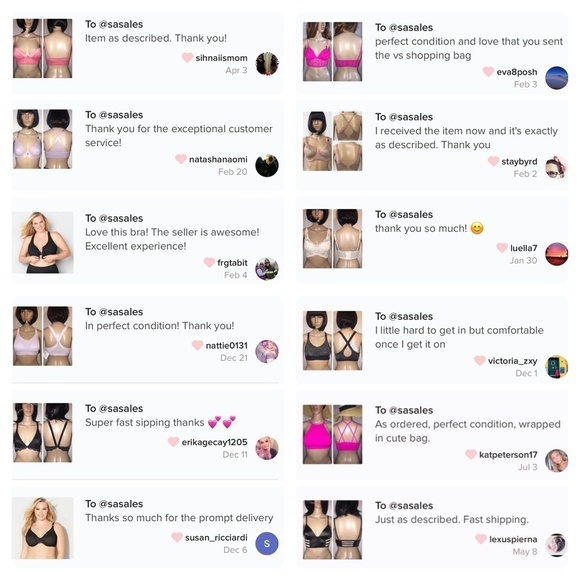 New VS Pink Cool & Comfy Blue Camo Print Bralette - Picture 7 of 13